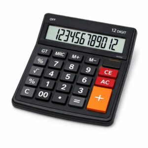 Basic Office Calculator – 12 Digit Display