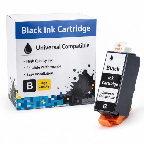 Black Ink Cartridge – Universal Compatible