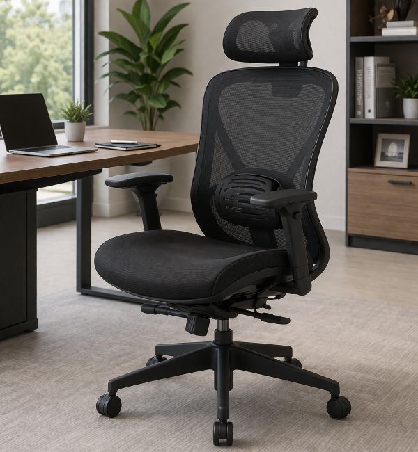 Ergonomic Office Chair with Lumbar Support