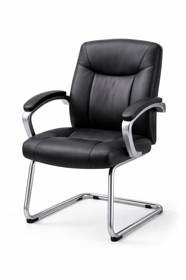 Leather Visitor Office Chair