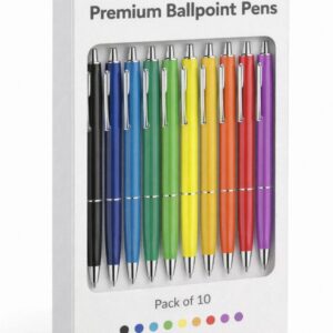 Premium Ballpoint Pen Set (Pack of 10)