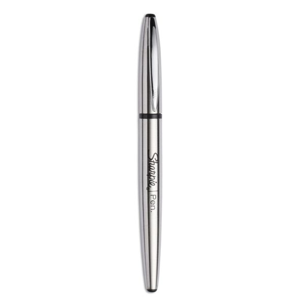 Sharpie Stainless Steel Porous Point Stick Pen Black Ink Sharpie Stainless Steel Porous Point Stick Pen Black Ink