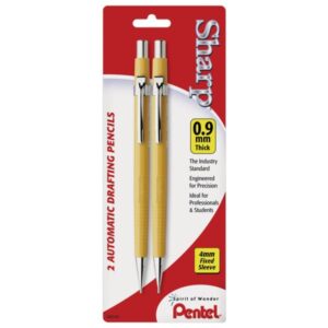 Pentel Sharp Automatic Drafting Pencils 0.9mm Thick – 2 Pack